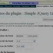 Installation Simple JQuery Lightbox
