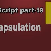 JS Part 19 OOPs Encapsulation