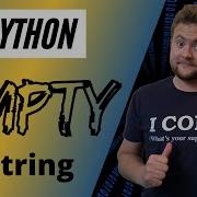 How To Declare Empty String In Python