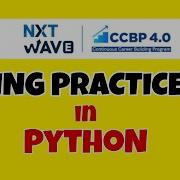 Coding Practice 28 PYTHON NXTWAVE CCBP Code Solutions By GYM CODER PYTHON CP SERIES