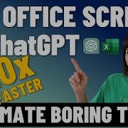 No More VBA ChatGPT To Automates Boring Work With Office Scripts
