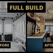FULL CAMPERVAN BUILD Step By Step DIY