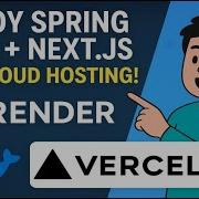 Deploy Spring Boot Next Js App For Free Docker Render Vercel Full Stack Deployment Tutorial