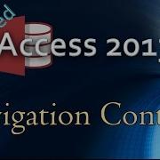 23 Advanced Programming In Access 2013 Navigation Control Layouts