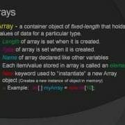 Java Programming Tutorial Arrays