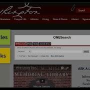 How To Use ONESearch