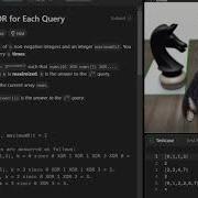 XOR Prefix Sum C Python解Leetcode 1829 Maximum XOR For Each Query