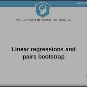 Python Tutorial Linear Regressions And Pairs Bootstrap