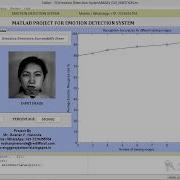 Facial Expression Based Emotion Detection Matlab Project Code