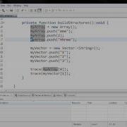 ActionScript 3 0 Chapter 4 5 Arrays And Vectors
