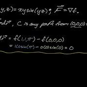 Fundamental Theorem Of Conservative Vector Fields Multivariable Calculus Assignment 11 Pt 1
