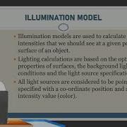 Basic Illumination Model Computer Graphics And Animation SYIT Sem 4 SST College
