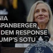 Губернатор Вирджинии Спанбергер выступила с ответным заявлением демократов на послание Трампа о п