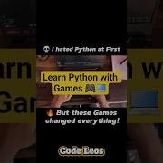 Python Made Easy 4 Games That Teach You To Code Like A Pro Shorts Python Codingfun Learning
