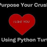 Create A Heart And Print I LOVE YOU Using Python Turtle