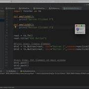 PYTHON 3 TKINTER GUI BUTTON ONCLICK