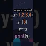 Where Is The ERROR Pythonforbeginners Shorts