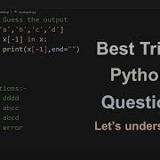 Python Interview Questions And Answers Python Tricky Questions Python Tutorial In Hindi
