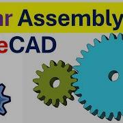 Сборка и анимация зубчатых передач в FreeCAD