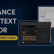 React Advanced Rich Text Editor Plugins WYSIWYG Collaboration 2026
