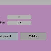 Visual Basic Net Conversion Between Celsius And Fahrenheit Temperature In VB Net