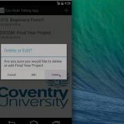 Android Note Taking Application