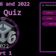 Unity AR Quiz Game Part1 Multiple Question