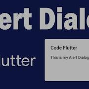 AlertDialog Box In Flutter Speed Code UI Tutorial 2024