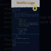 Make Netflix Logo HTML CSS