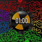 1 Minute Timer Bomb RAINBOW COLORED WICKS