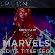 Official Marvel Studios The Marvels End Credits Title Sequence