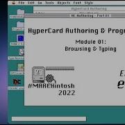 MARCHintosh2022 HyperCard Authoring And Programming Module 01 Browsing Typing