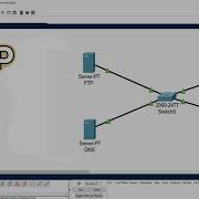 FTP сервер в Cisco Packet Tracer простое моделирование