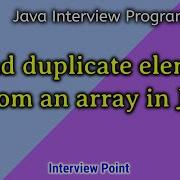 Find Duplicate Element From An Array In Java How To Get Duplicate Element From An Array In Java