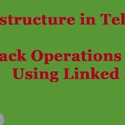 Stack Operations Using Linked List Data Structures By Mr Sivarao