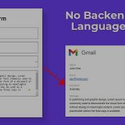 How To Send Email From HTML Contact Form Without Any Backend Language