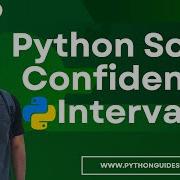 What Is Confidence Interval And How To Use In Python Scipy Python Scipy Confidence Interval