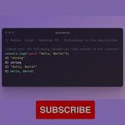 Guess The Output In JavaScript Problem 52 JavaScript Questions Javascript Reactjs