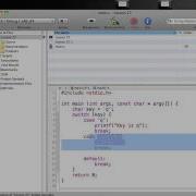 C Programming On The Mac L27 Switch Statement