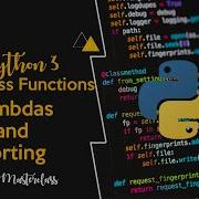 5 6 Lambdas And Sorting In Python