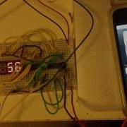 Attiny84 Programmable Timer 16Mhz External Clock 7 Segment 595 Shift Register 2Wire