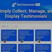 Real Testimonials Pro Getting Started