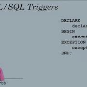 PL SQL Triggers