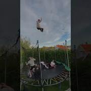 Trampoline Trick FAIL Shorts