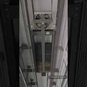 Fast 90s Schindler Lift Shaft View From Motor Room