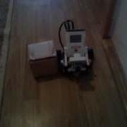 NXT Lego Robot With Ultrasonic Sensor