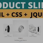 How To Create Product Slider Using HTML CSS Jquery Responsive Slider 2021 HTML CSS Jquery