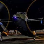 De Havilland DH 98 Mosquito Night Engine Run Rolls Royce Merlin Flames