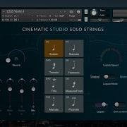 Cinematic Studio Solo Strings Technical Walkthrough