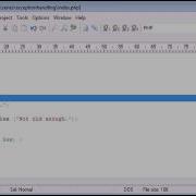 Beginner PHP Tutorial 186 Try Throw Catch